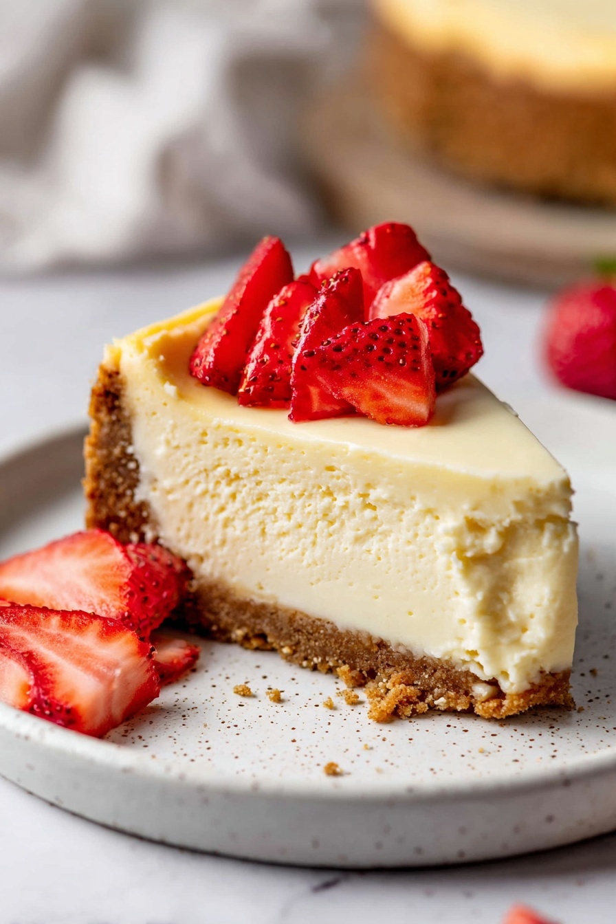 Gluten Free Cheesecake Recipe - Serving