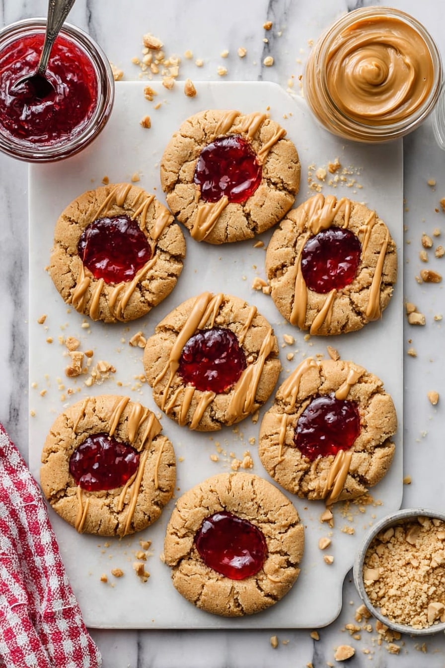 Peanut Butter and Jelly Cookies Recipe - Recipe Step