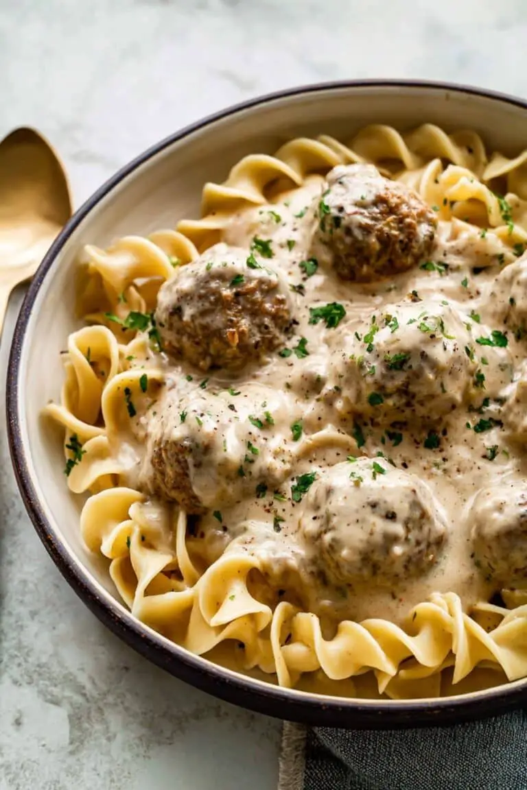 Swedish Meatball Soup Recipe