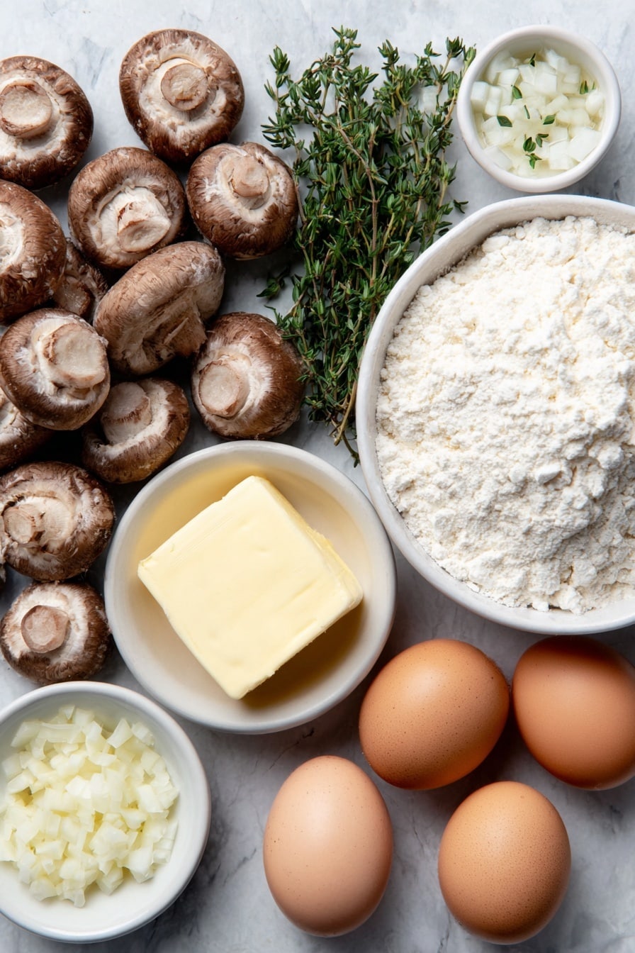 Creamy Mushroom Bisque Recipe - Ingredients