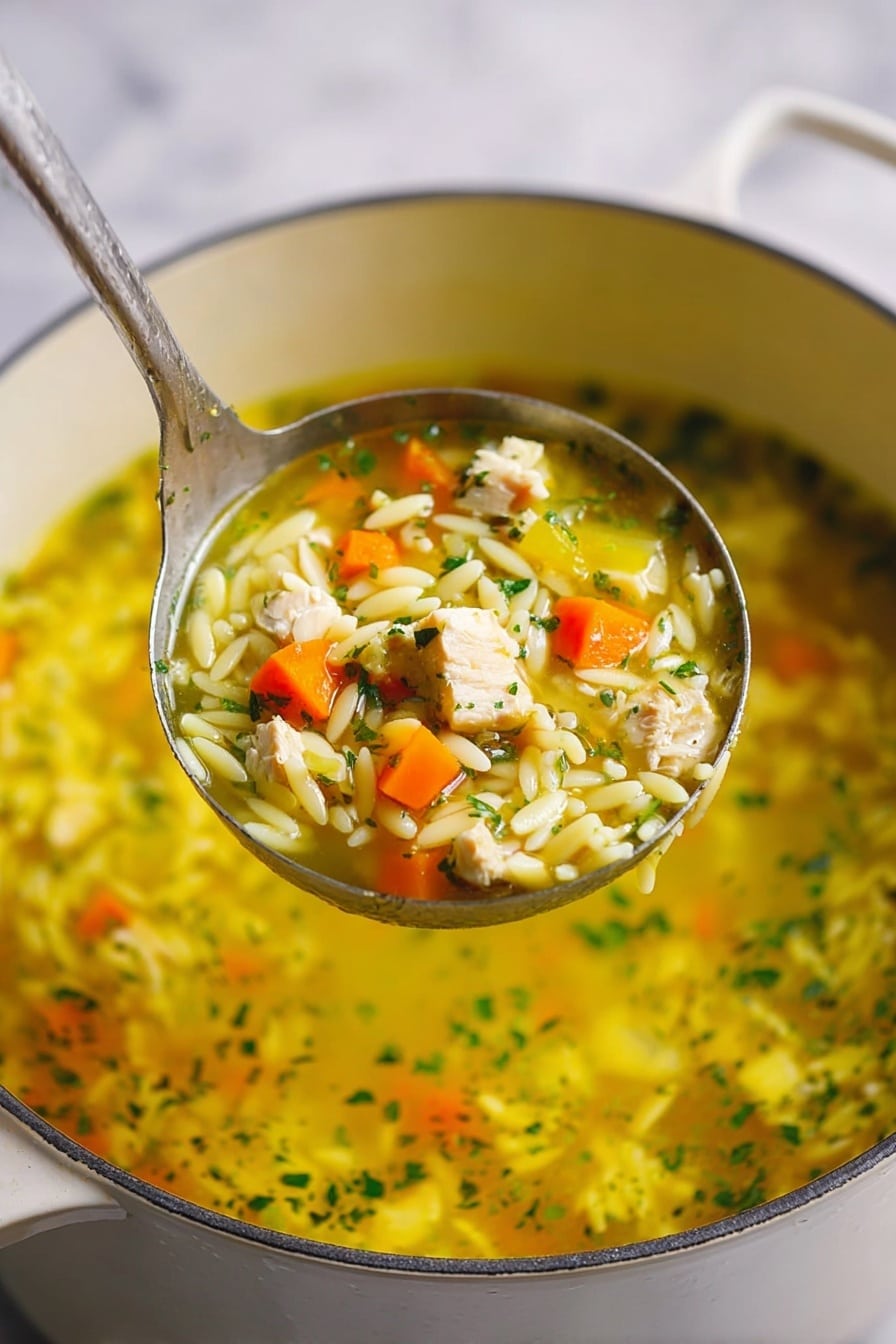 Chicken Pasta Soup with Lemongrass Recipe - Recipe Step