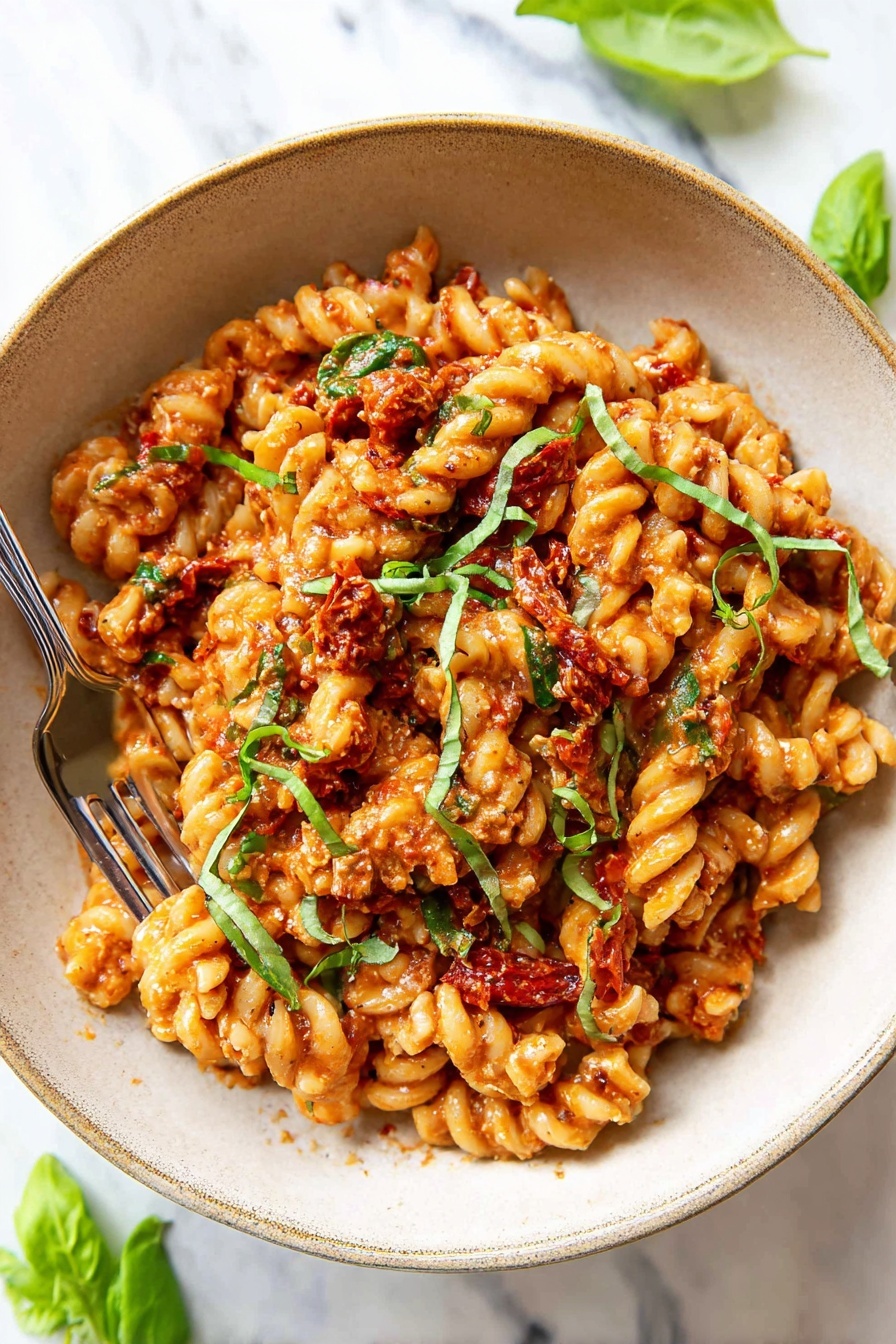 Baked Feta Pasta with Cherry Tomatoes Recipe - Serving