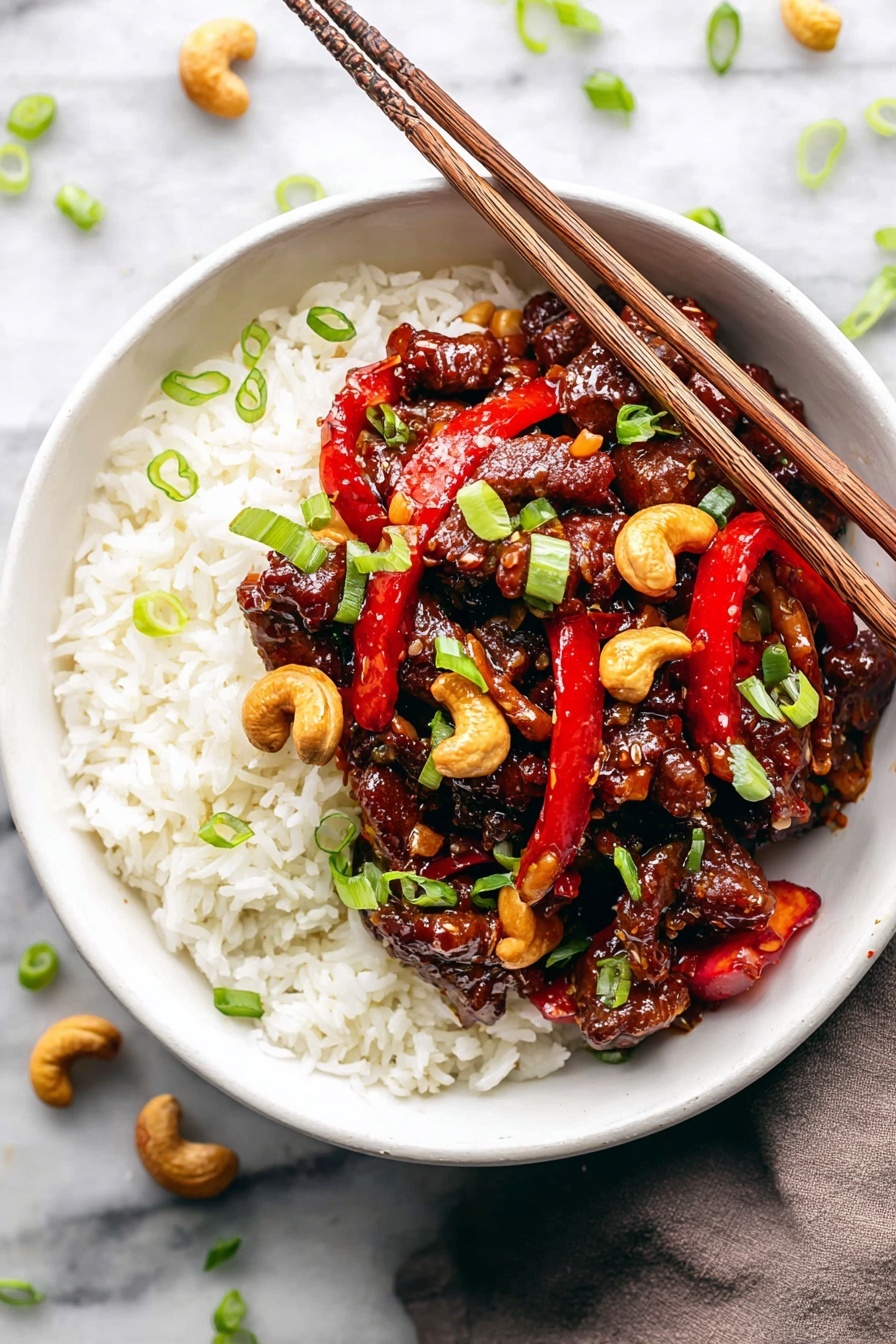 Spicy Dragon Chicken Stir Fry Recipe - Serving