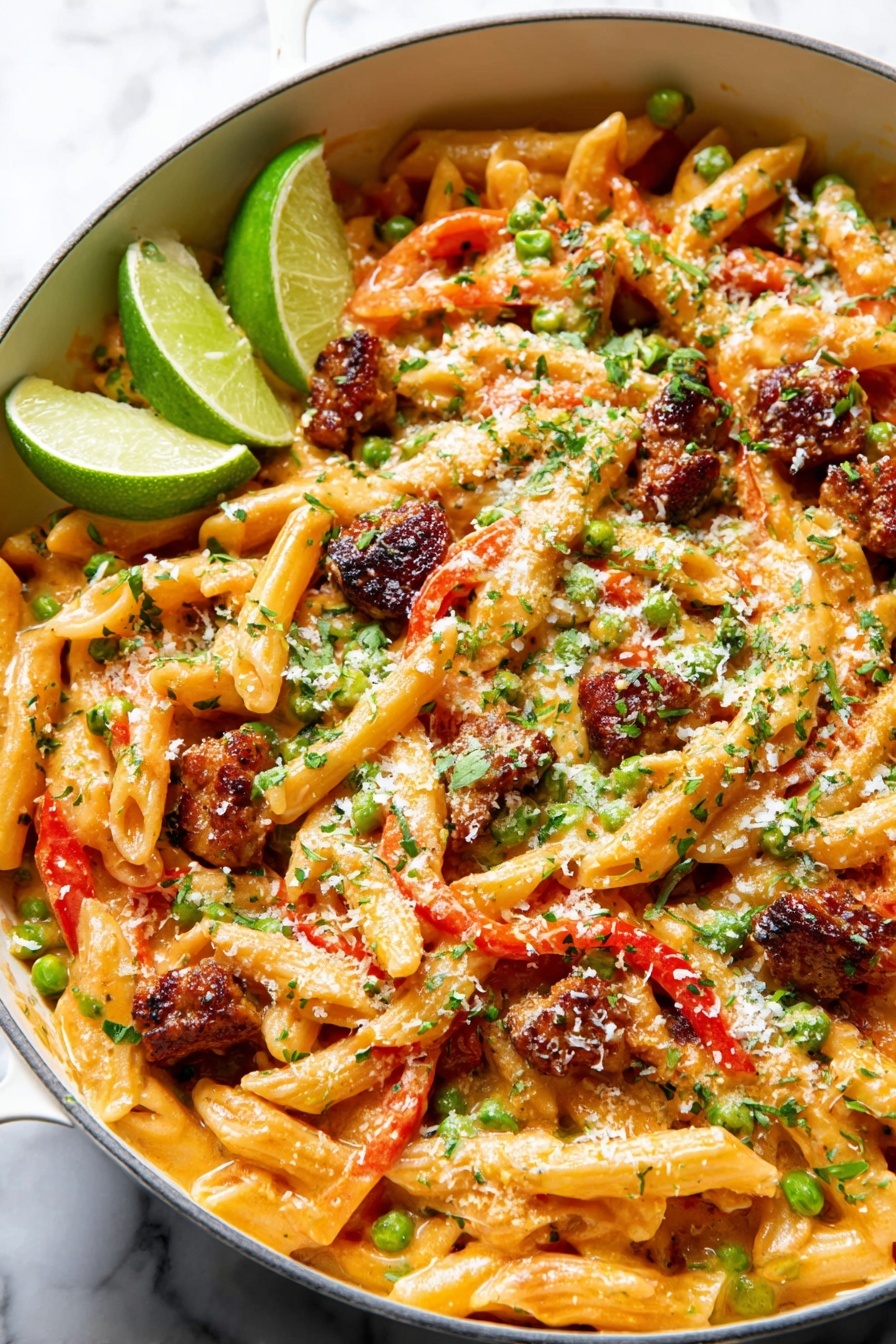 Spicy Chipotle Chicken Pasta Recipe - Recipe Step