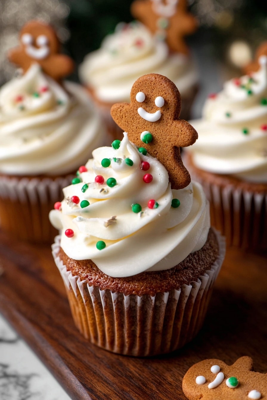 Gingerbread Cupcakes with Cream Cheese Frosting Recipe - Recipe Step