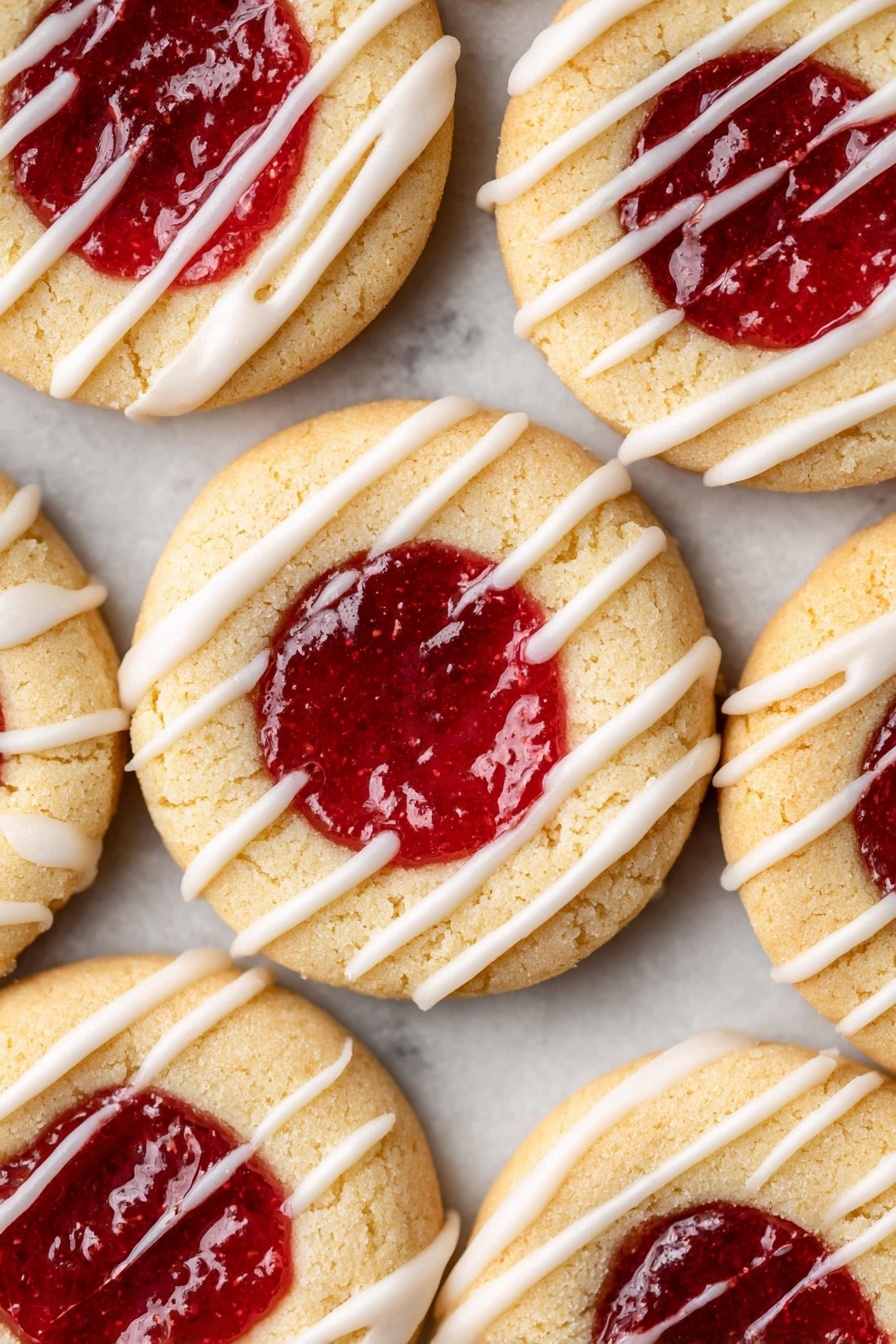 Jam Thumbprint Cookies Recipe - Serving