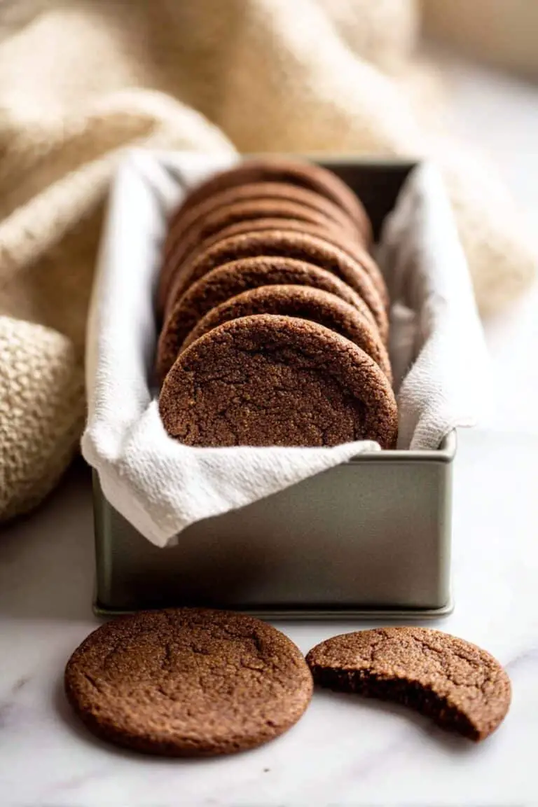 Chewy Gingersnap Cookies Recipe