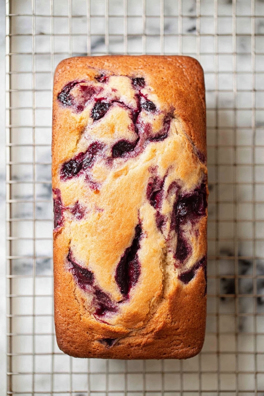 Cranberry Swirl Pound Cake Recipe - Recipe Step