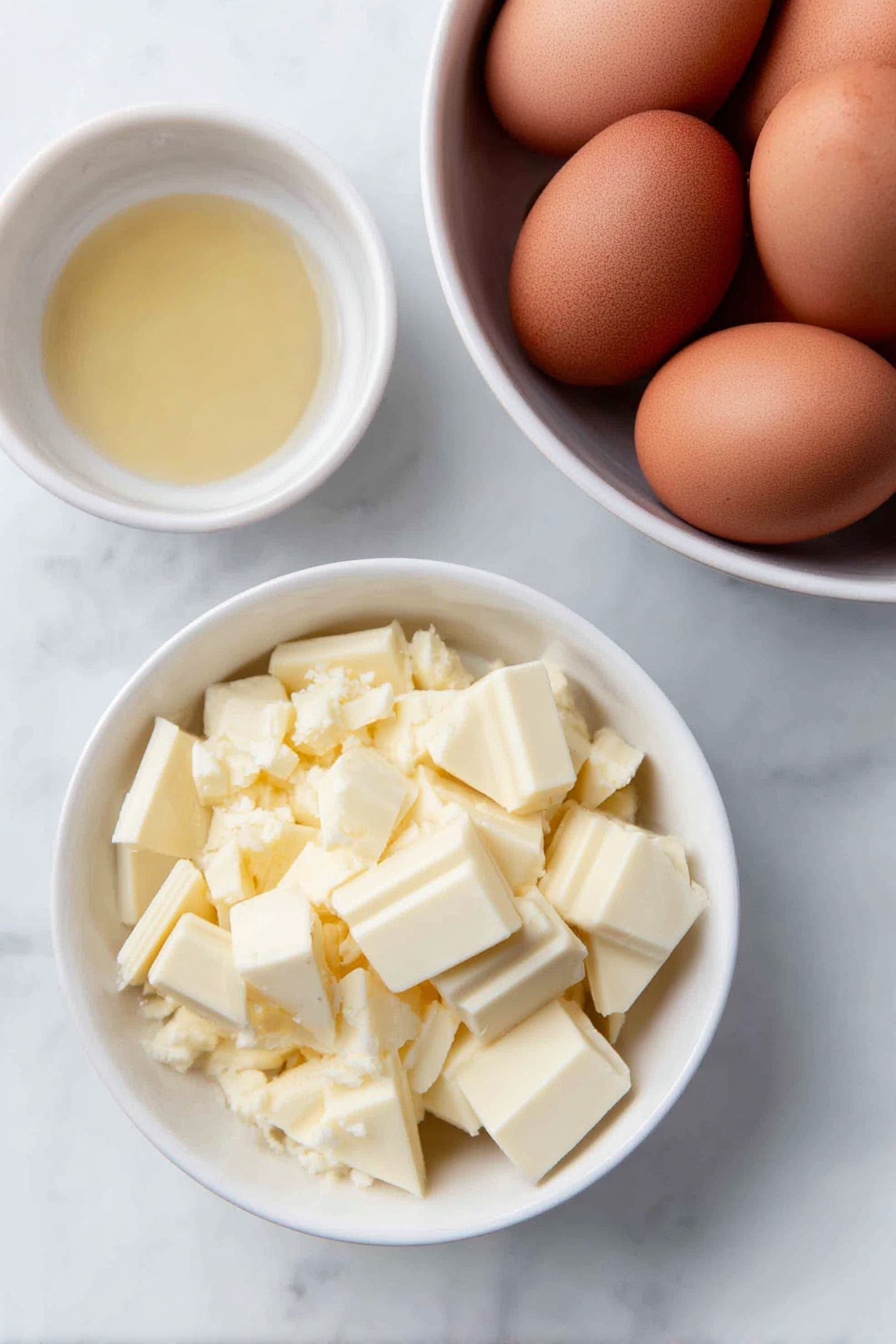 White Hot Chocolate Recipe - Ingredients