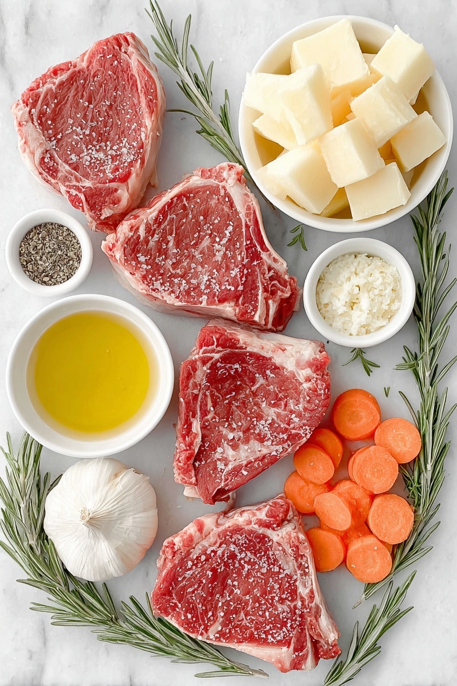 Sheet Pan Lamb Chops with Roasted Vegetables Recipe - Ingredients