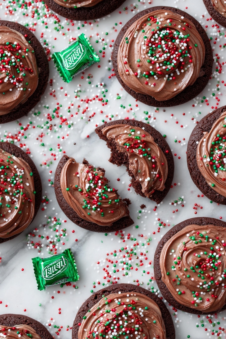 Andes Mint Cookies Recipe - Serving