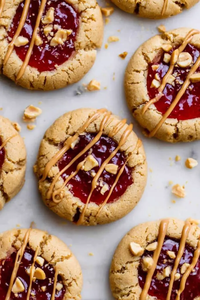 Peanut Butter and Jelly Cookies Recipe