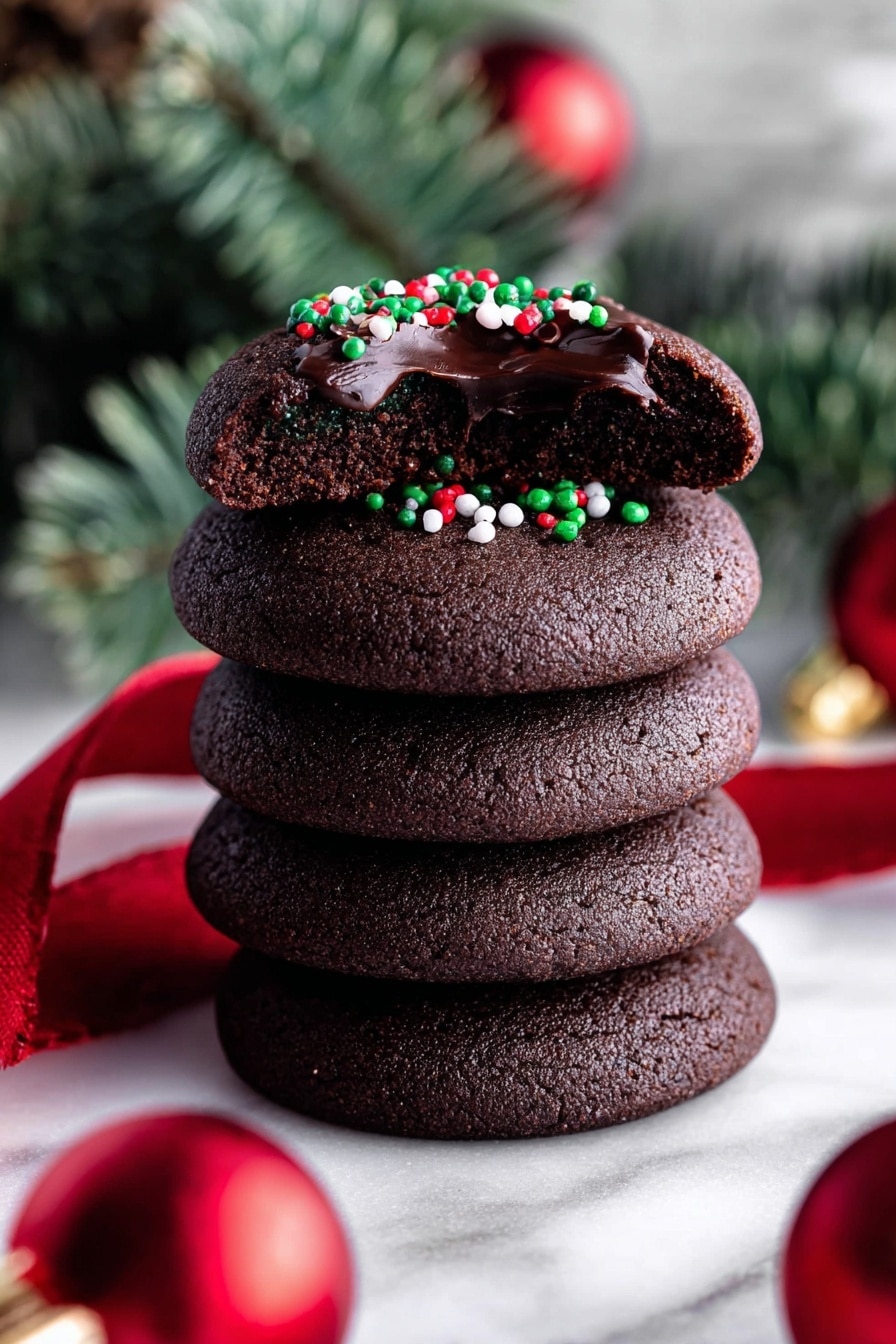 Chocolate Thumbprint Cookies with Ganache Recipe - Recipe Step