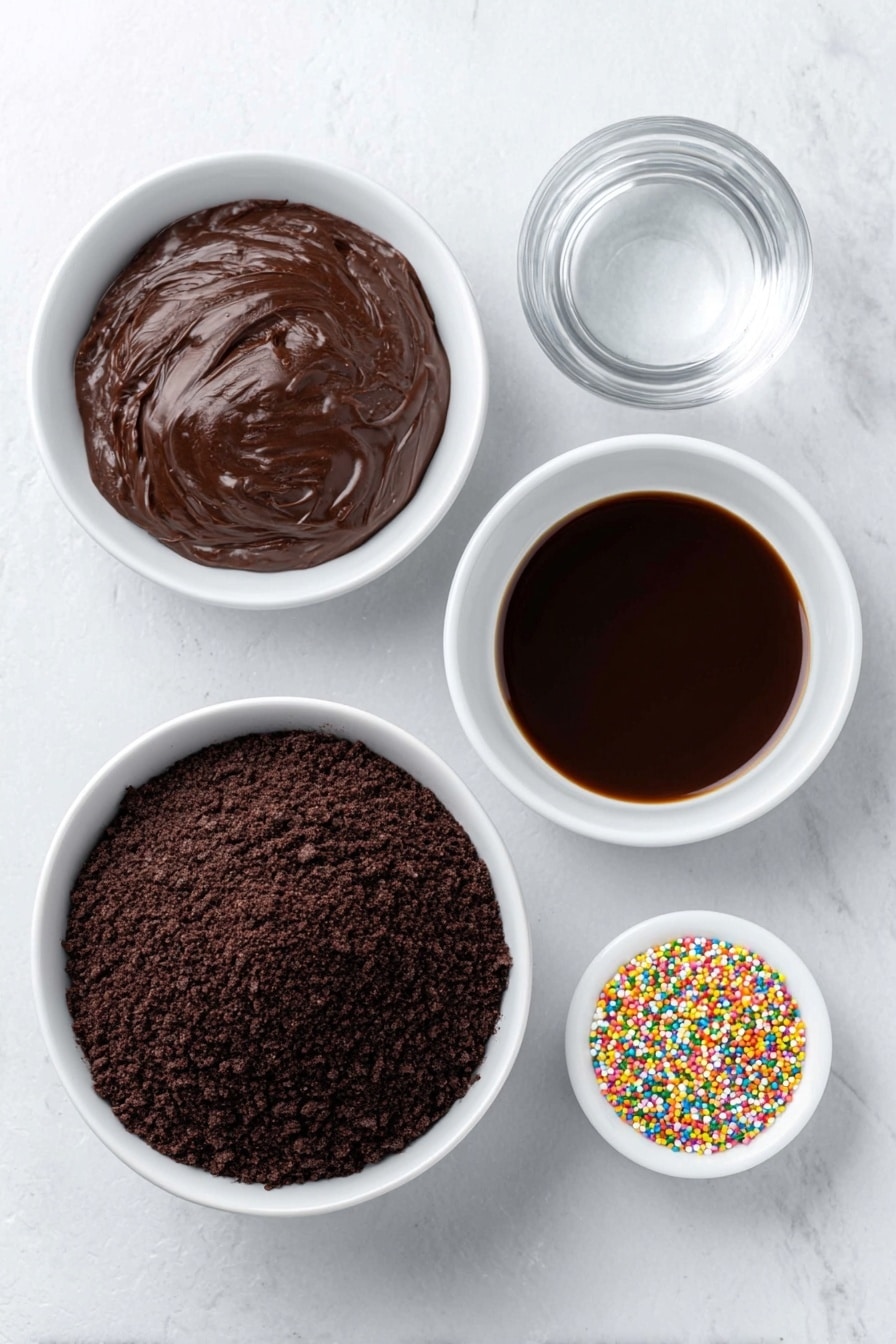 No-Bake Brownie Truffles Recipe - Ingredients