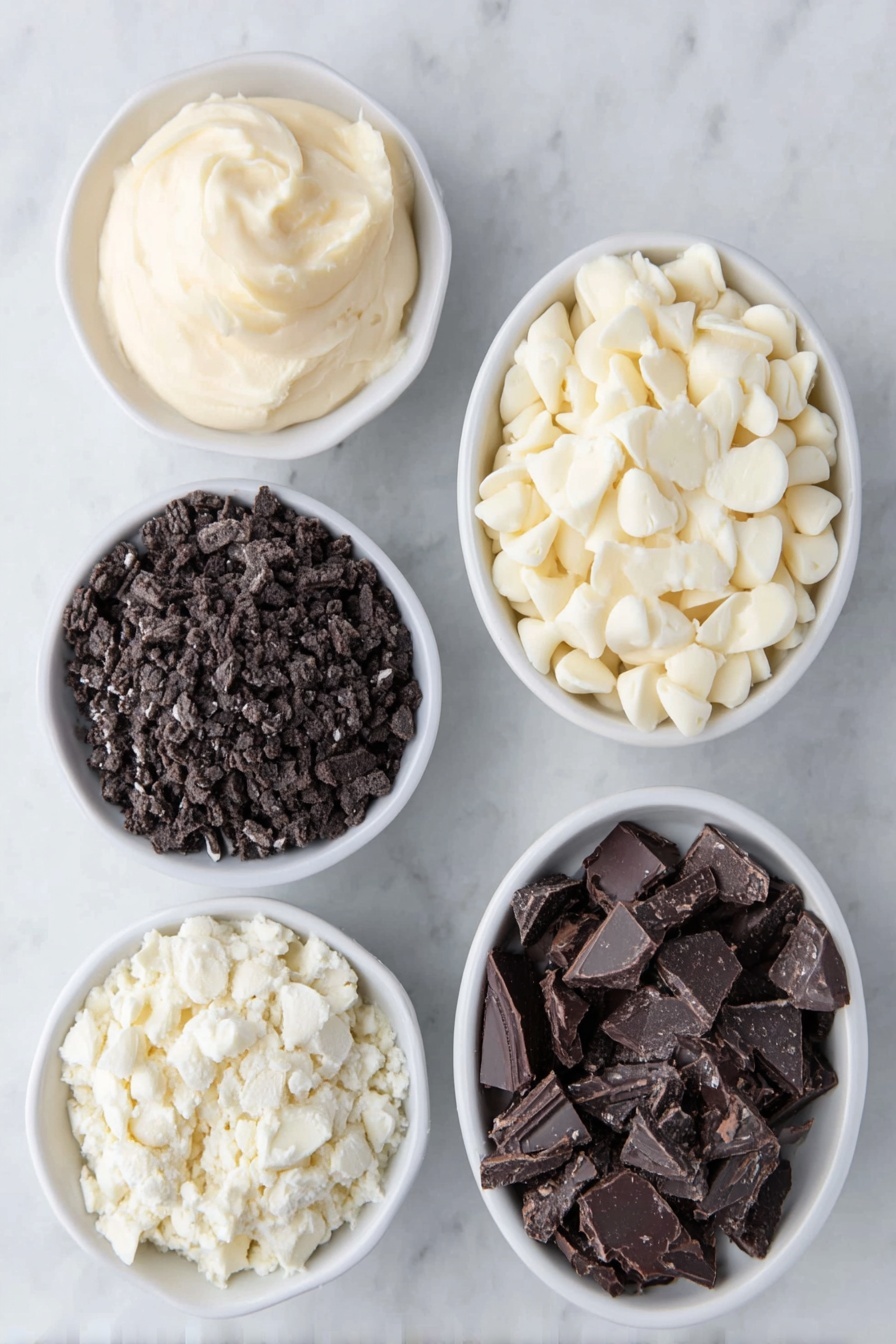 Oreo Fudge Recipe with 3 Ingredients Recipe - Ingredients