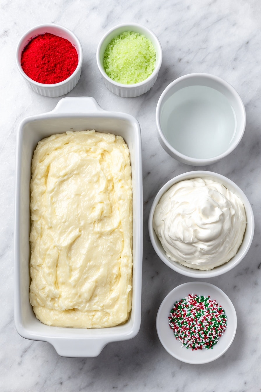 Christmas Jello Poke Cake Recipe - Ingredients
