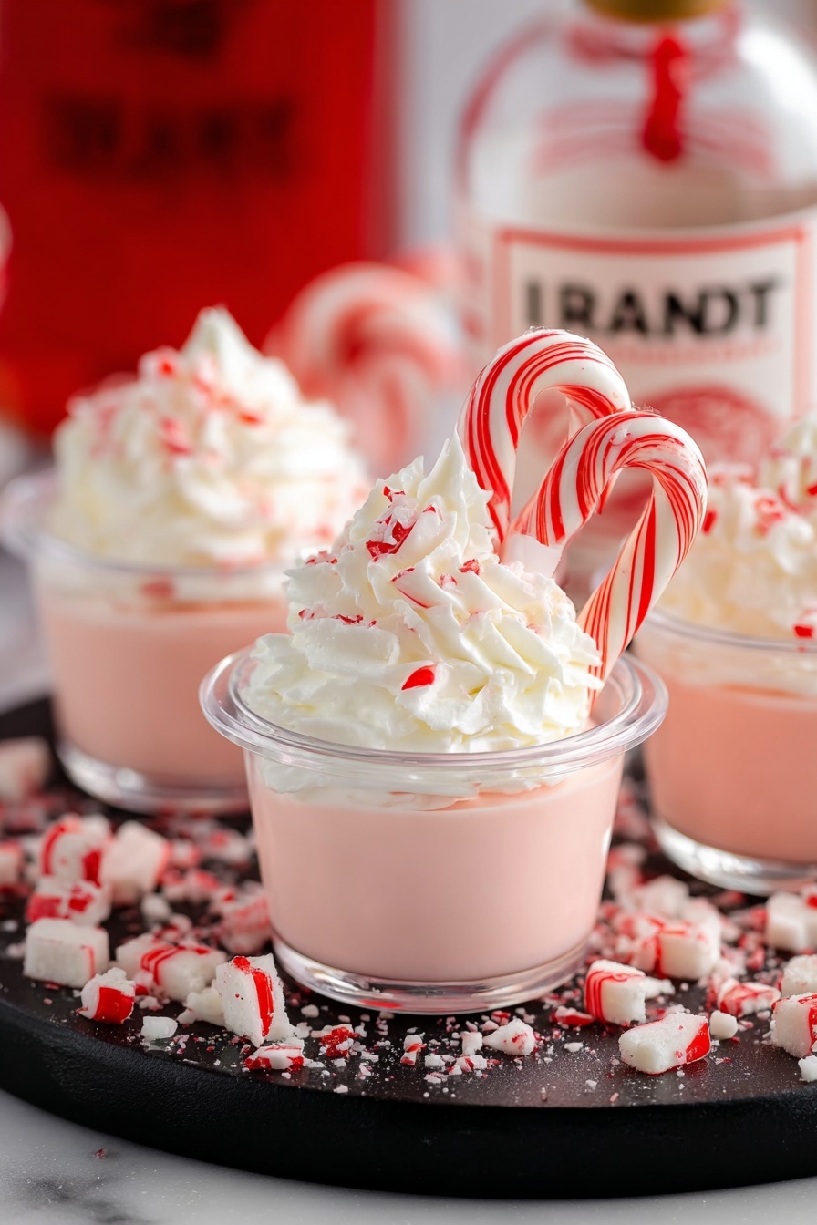 Candy Cane Jello Shots Recipe - Recipe Step