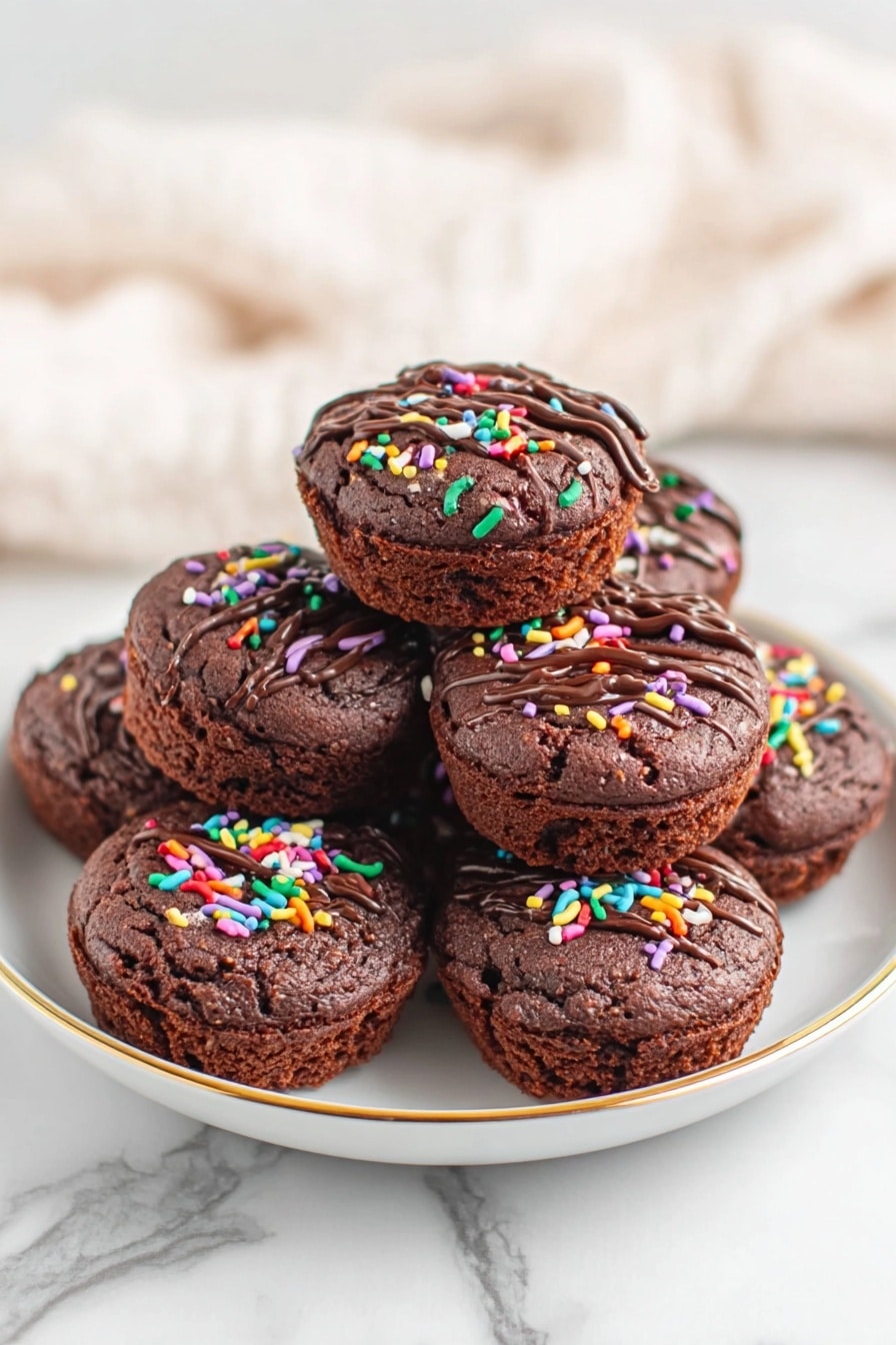 Mini Chocolate Brownie Bites Recipe - Recipe Step
