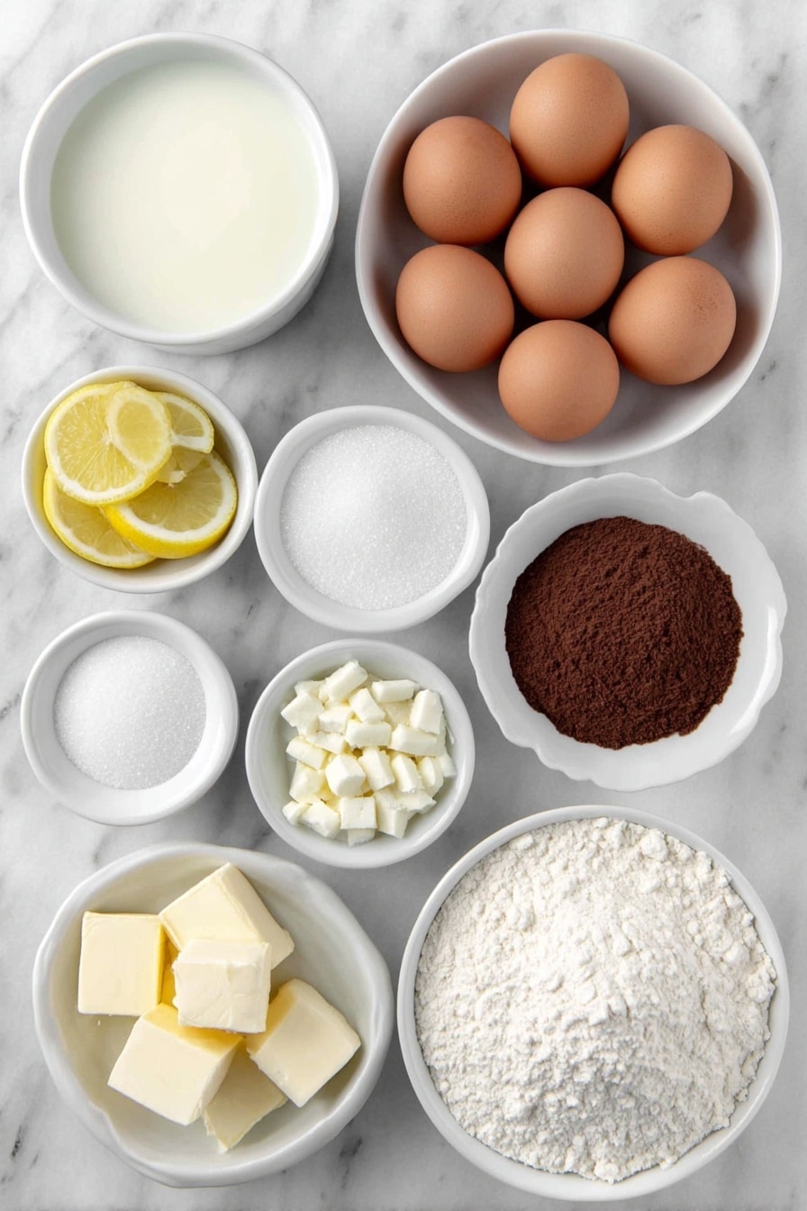 Lemon Crème Brûlée Cookies Recipe - Ingredients