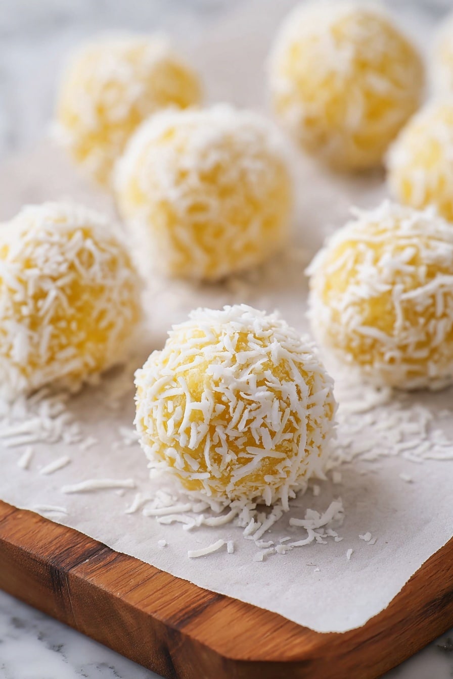 Pineapple Coconut Balls Recipe - Recipe Step
