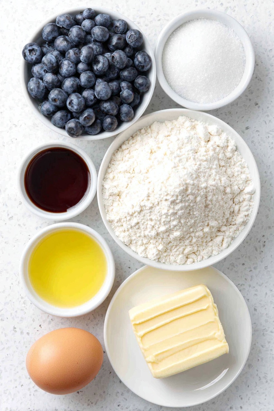 Blueberry Jam Cookies Recipe - Ingredients