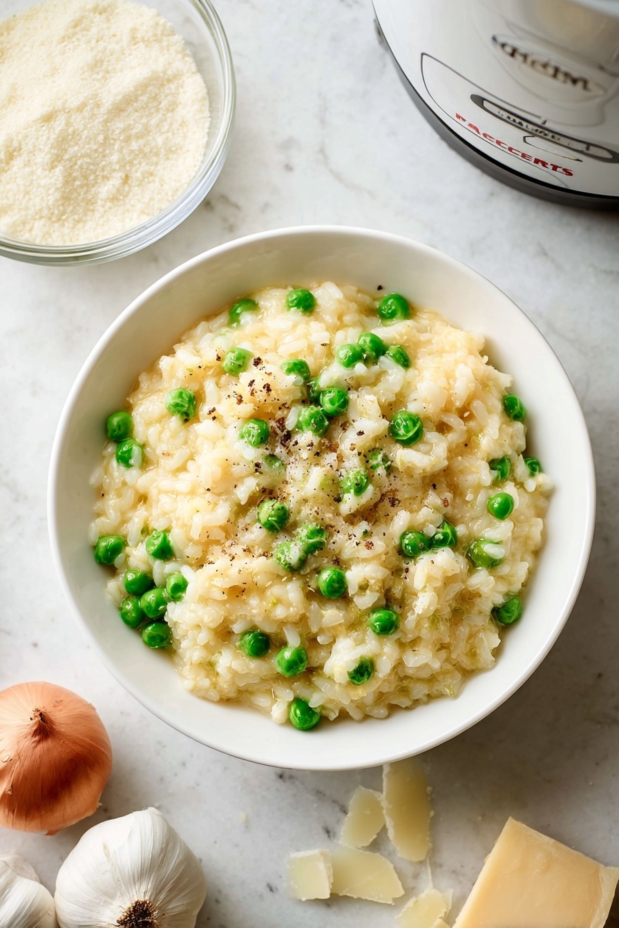 Easy Lemon Risotto in Rice Cooker Recipe - Serving