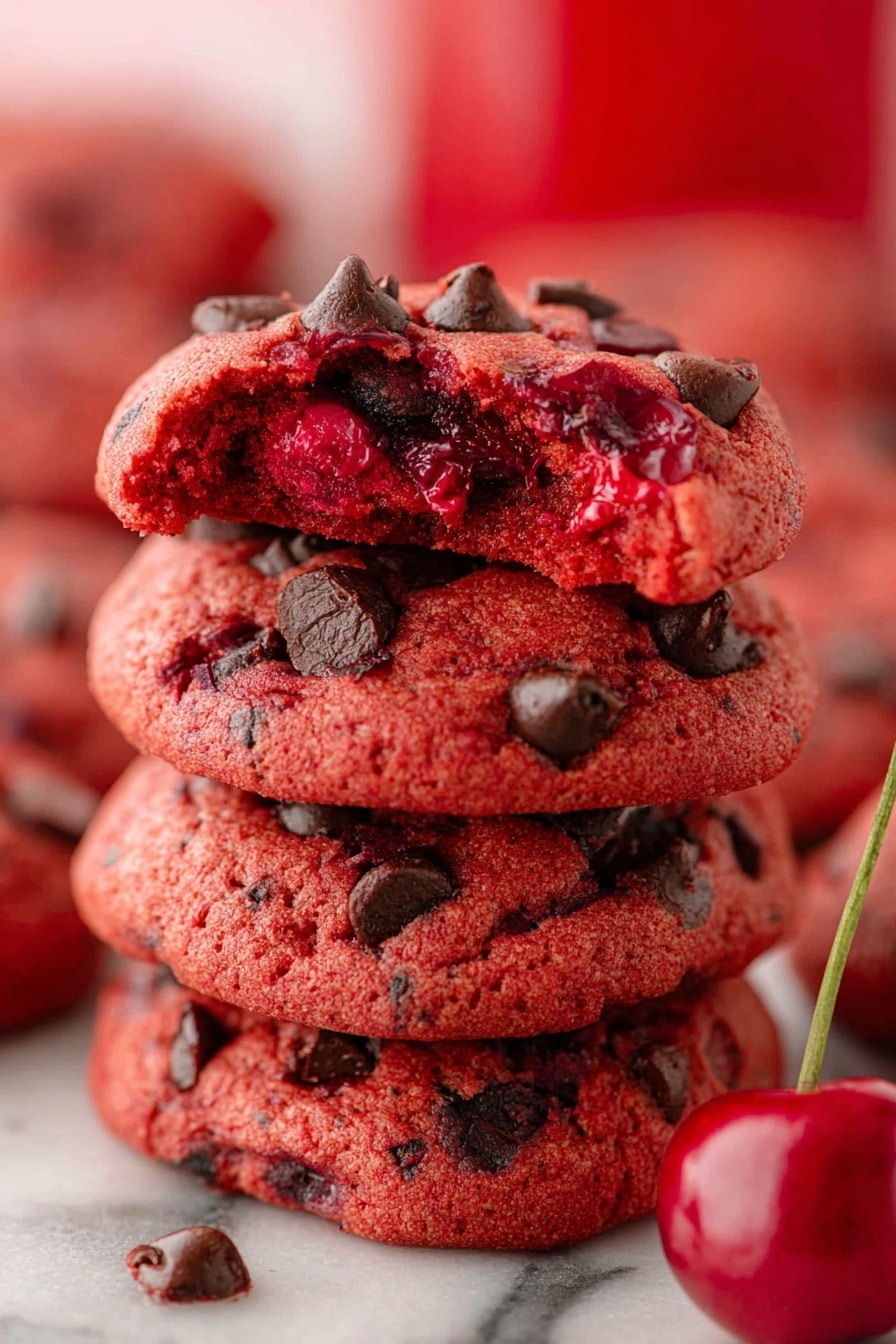 Maraschino Cherry Chocolate Chip Cookies Recipe - Recipe Step