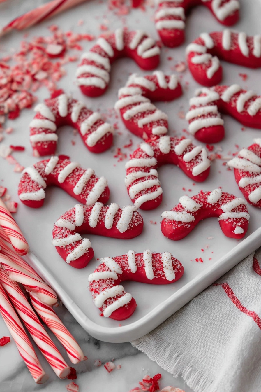Candy Cane Oreo Balls Recipe - Recipe Step