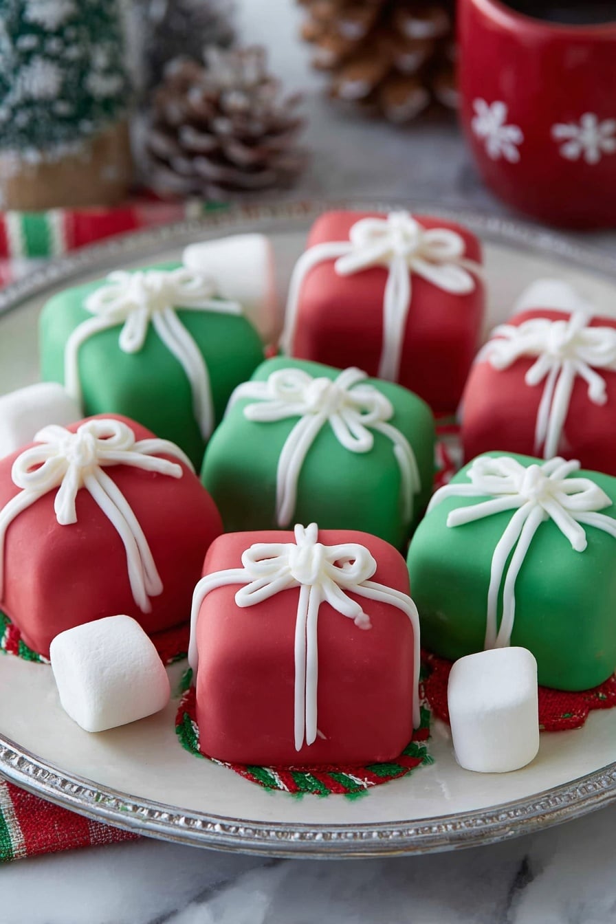 Christmas Oreo Balls Recipe - Serving