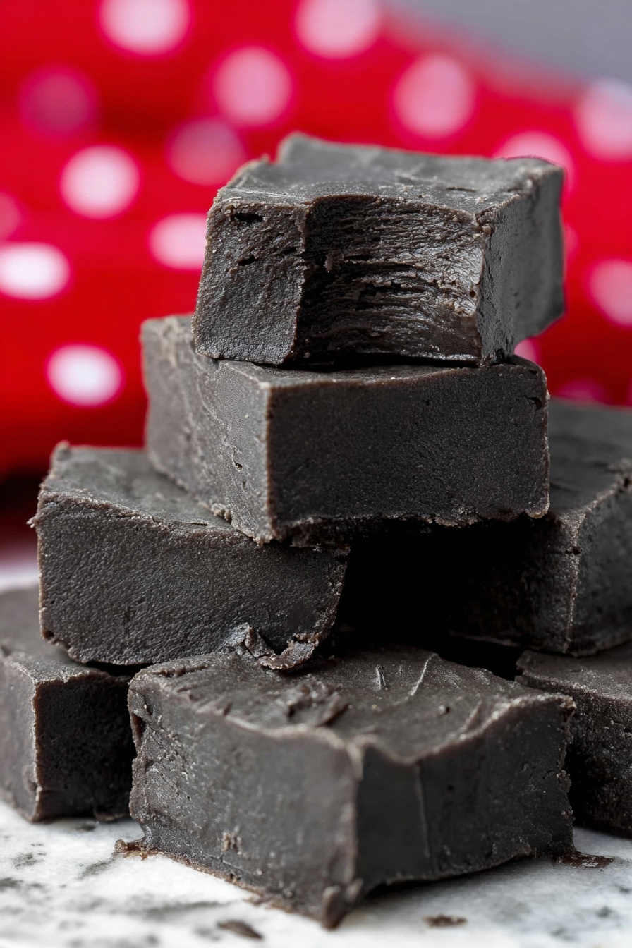 Black Coal Fudge Recipe - Recipe Step