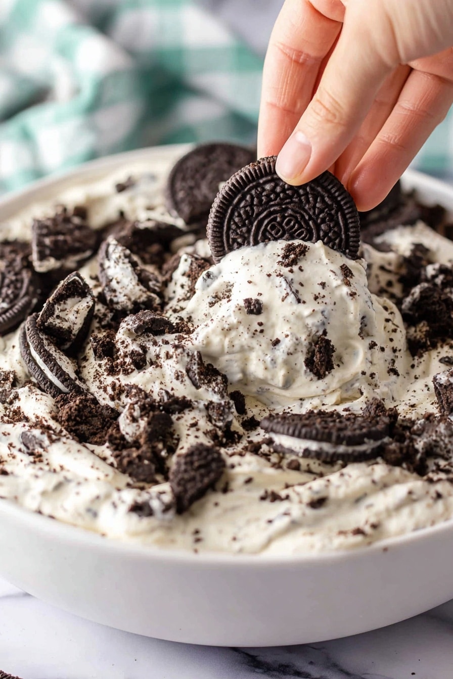 Oreo Fluff Dessert Recipe - Serving