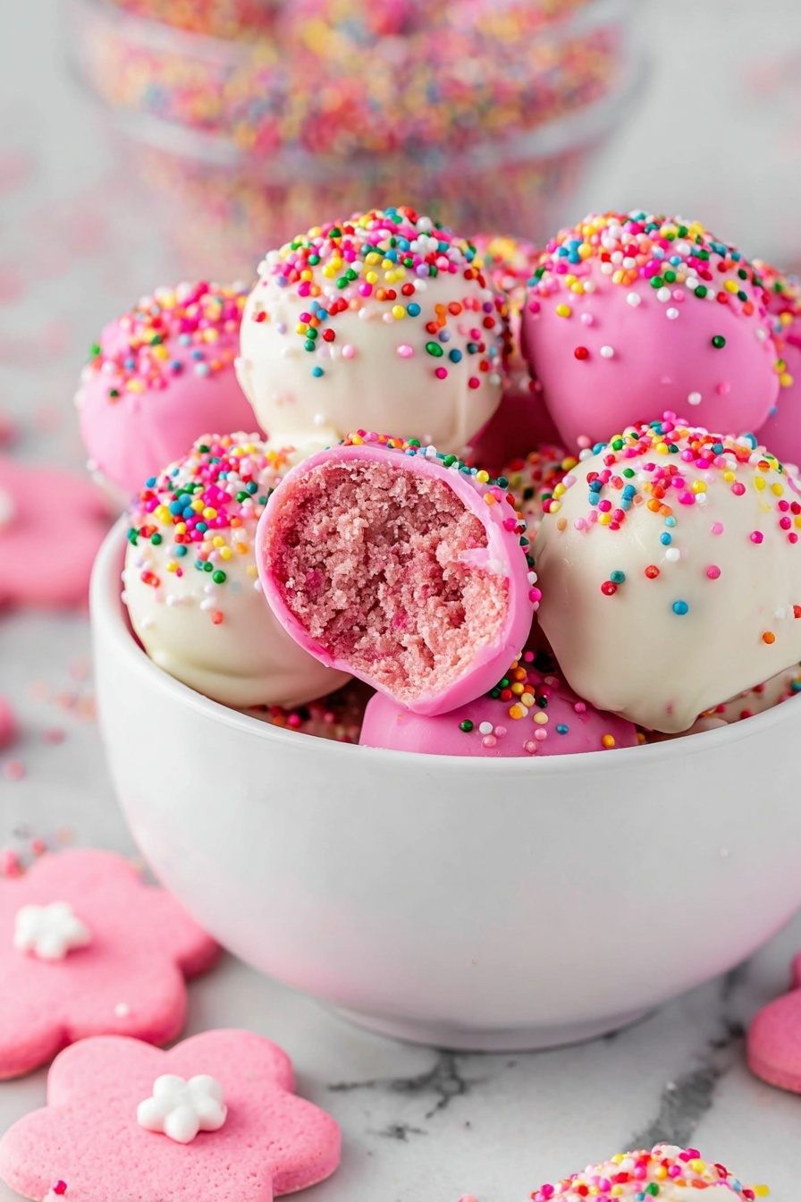Circus Animal Cookie Balls Delight Recipe - Serving