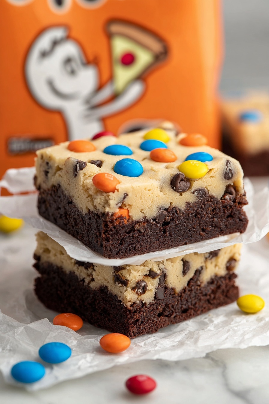 Cookie Dough Brownie Delight Recipe - Recipe Step