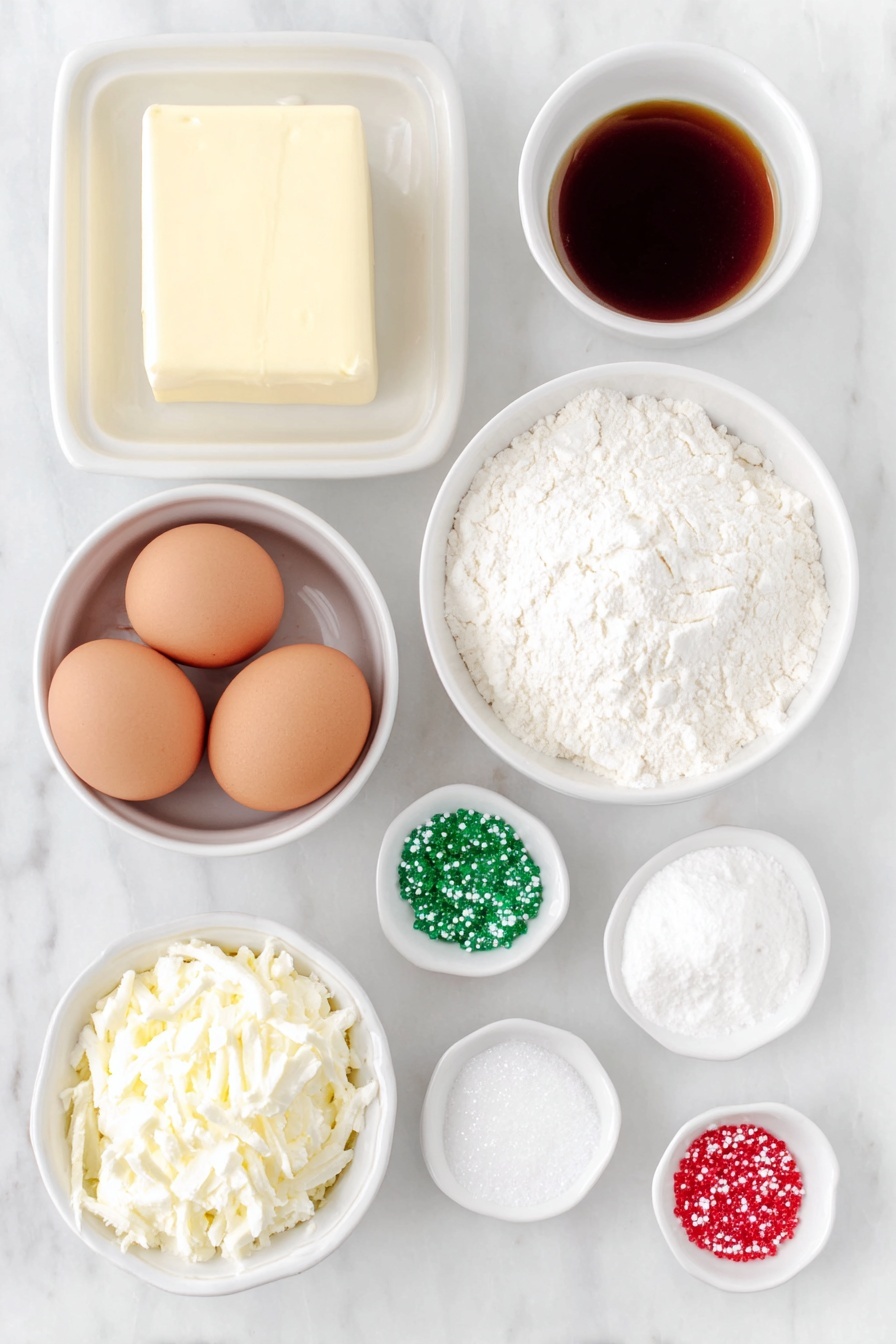 Classic Christmas Cookies Recipe - Ingredients