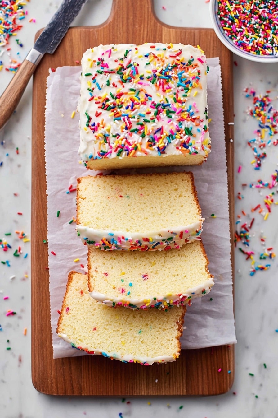 Ice Cream Bread with Sprinkles Recipe - Recipe Step