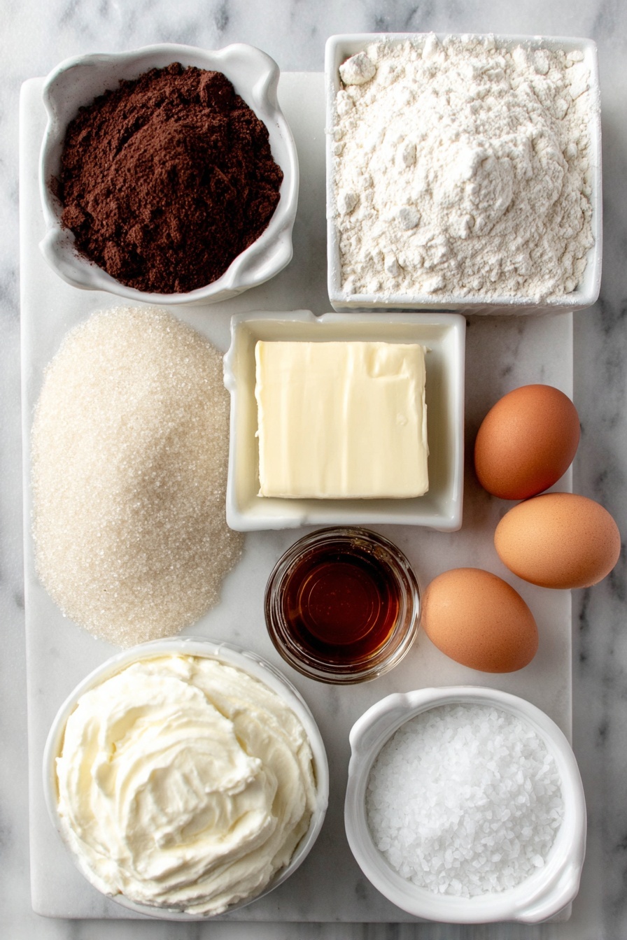 Chocolate Caramel Cookies Recipe - Ingredients