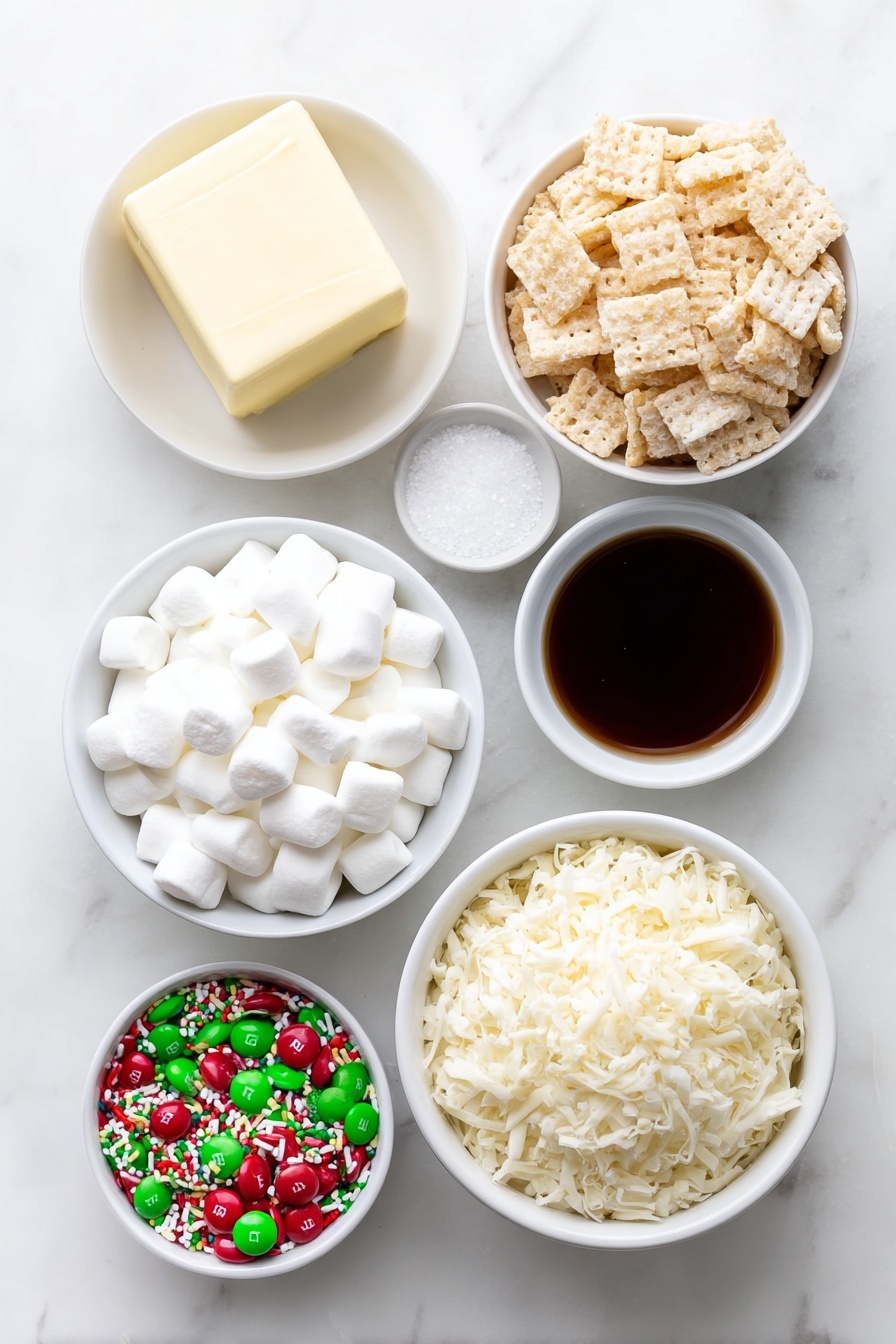 Christmas Krispies Treats Recipe - Ingredients