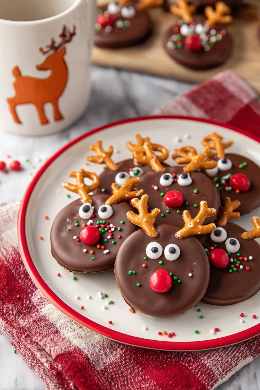 Reindeer Christmas Bark Recipe - Recipe Step
