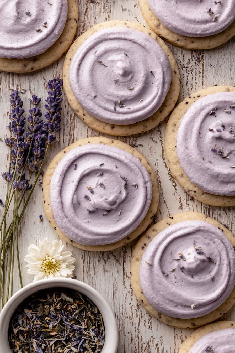 London Fog Earl Grey Cookies Recipe - Serving