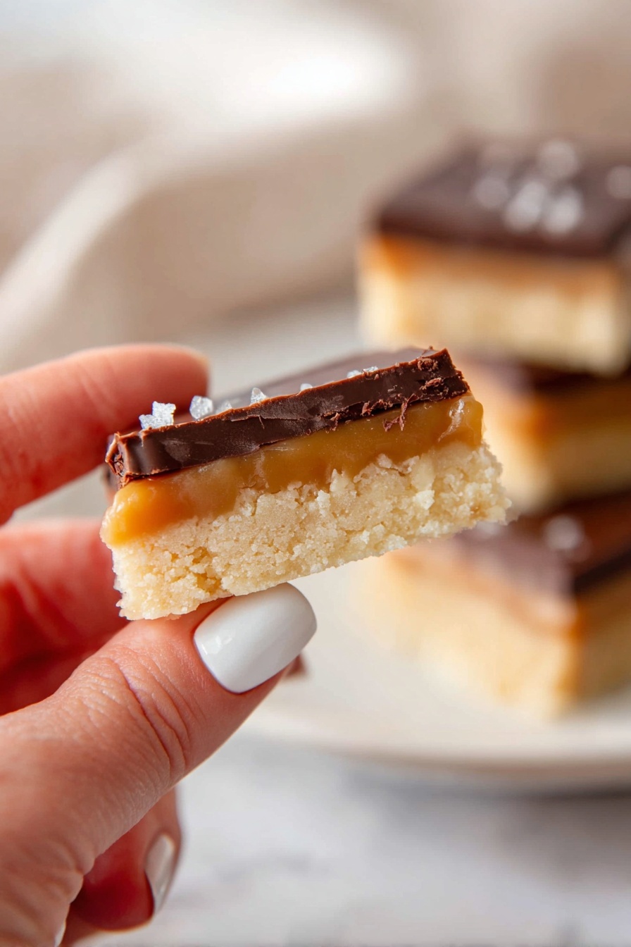 Decadent Millionaire Shortbread Bars Recipe - Recipe Step