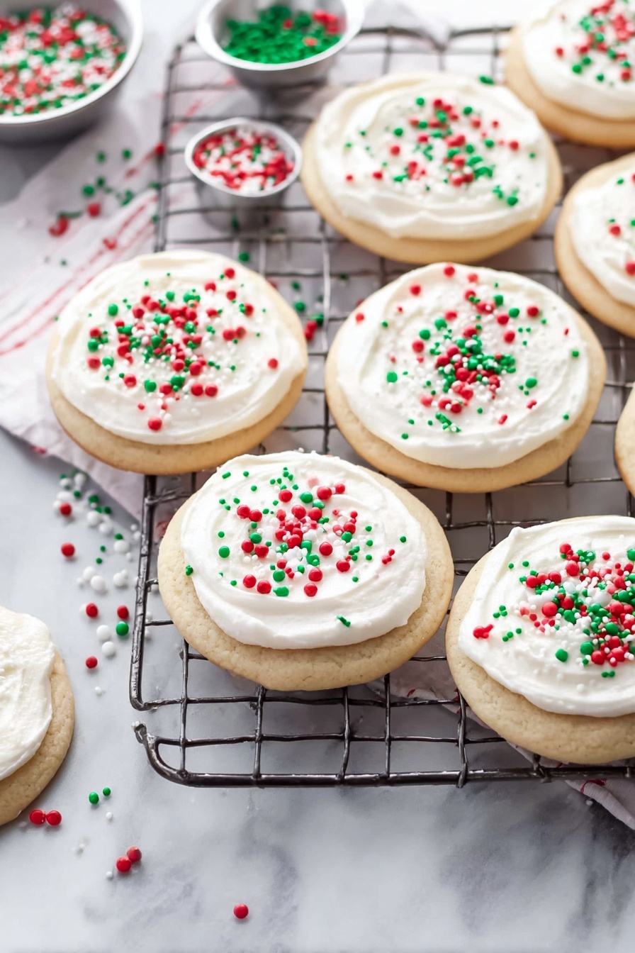 Sour Cream Sugar Cookies Recipe - Serving