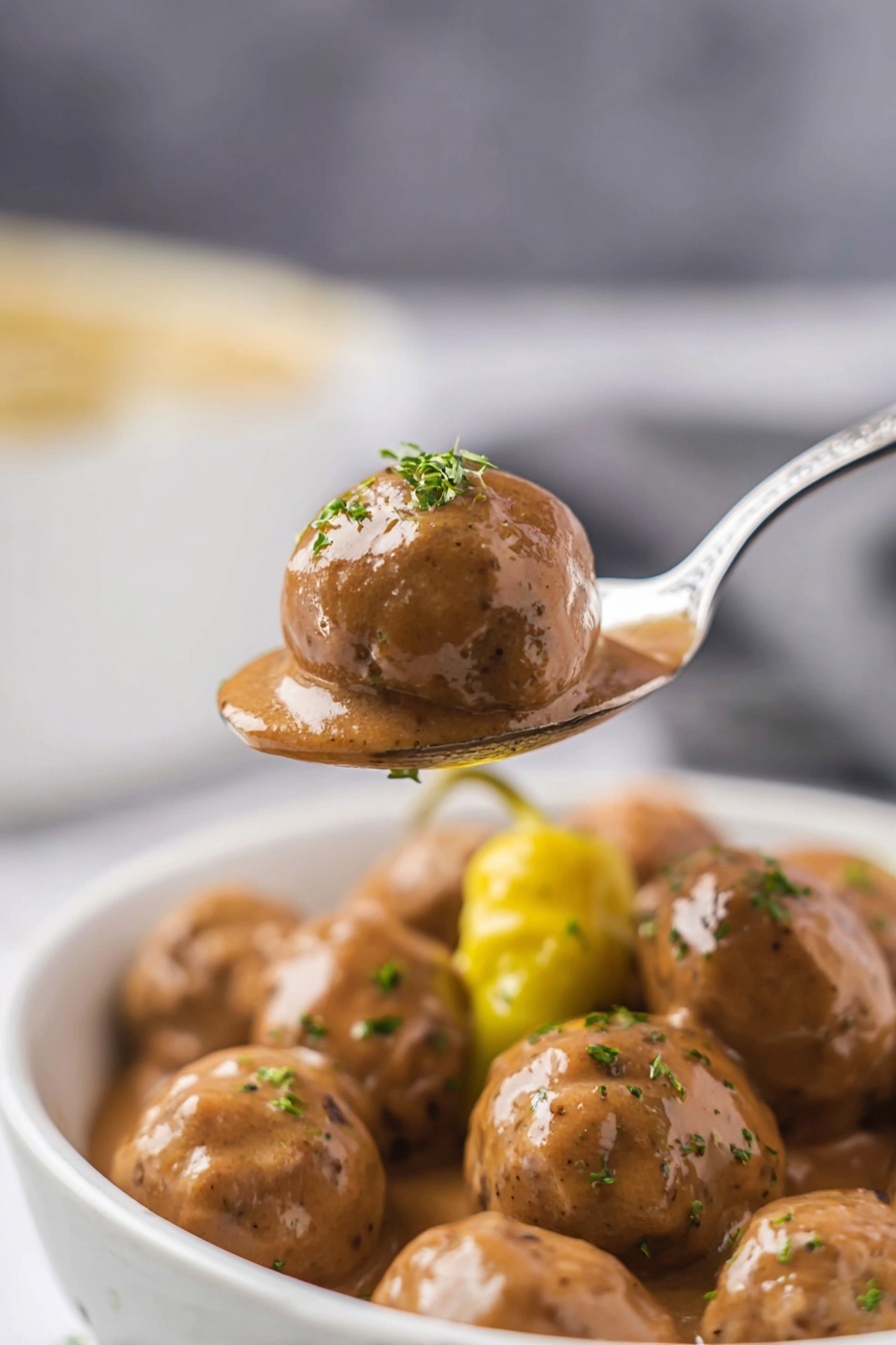 Slow Cooker Mississippi Meatballs Recipe - Recipe Step