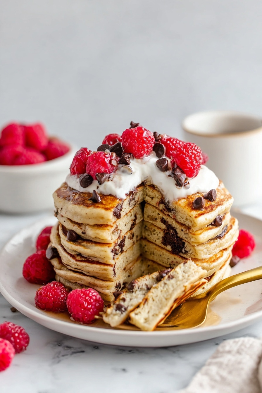 Healthy Fluffy Greek Yogurt Pancakes Recipe - Recipe Step
