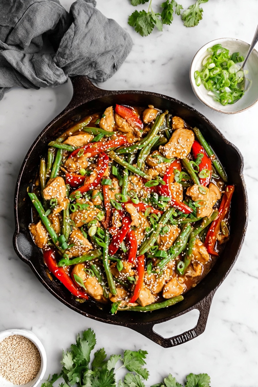 Healthy Orange Chicken Stir Fry with Cauliflower Rice Recipe - Recipe Step