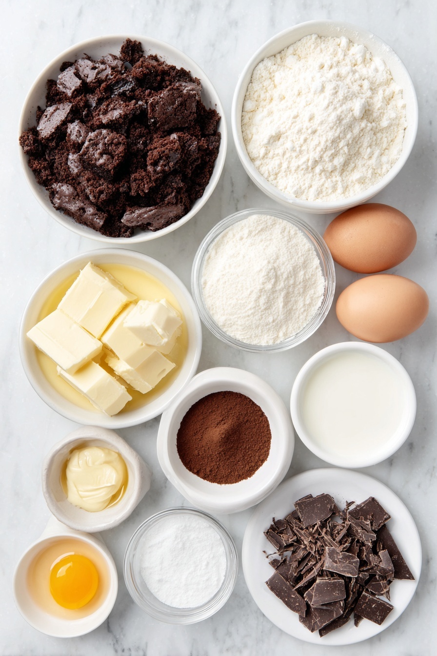 Mississippi Mud Pie Recipe - Ingredients