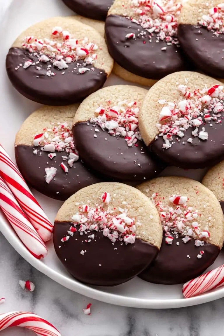 Chocolate Peppermint Sugar Cookies Recipe