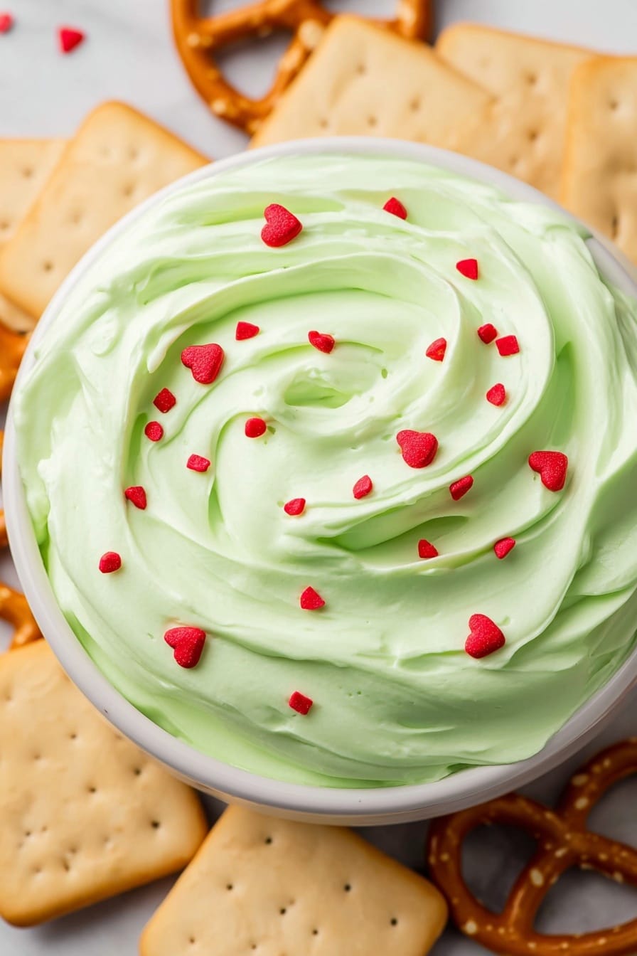 Green Grinch Dip Recipe - Recipe Step