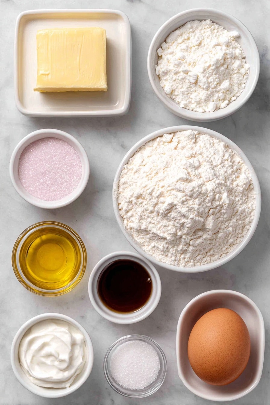 Mini Sugar Cookies Recipe - Ingredients