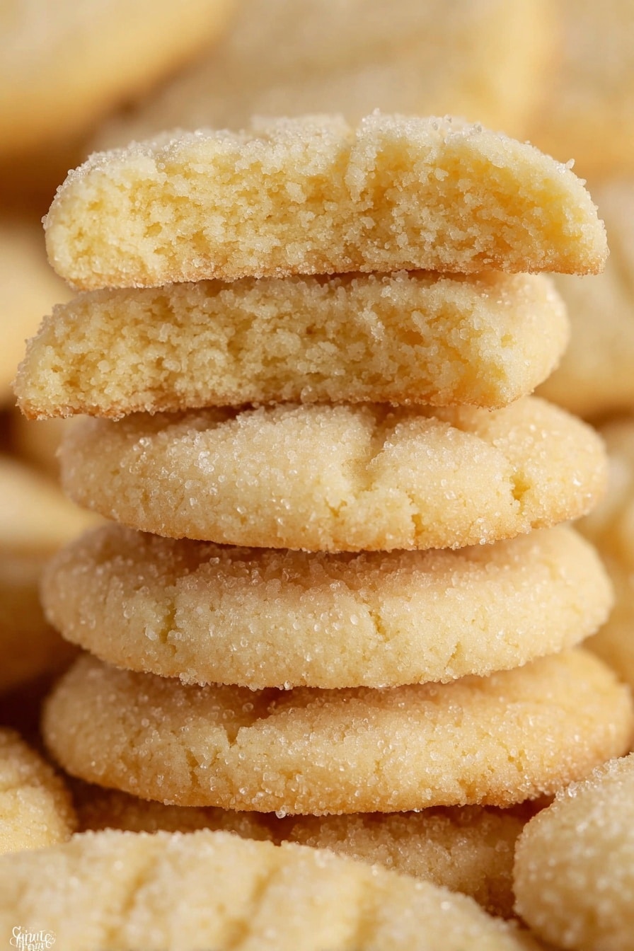 Mini Sugar Cookies Recipe - Serving