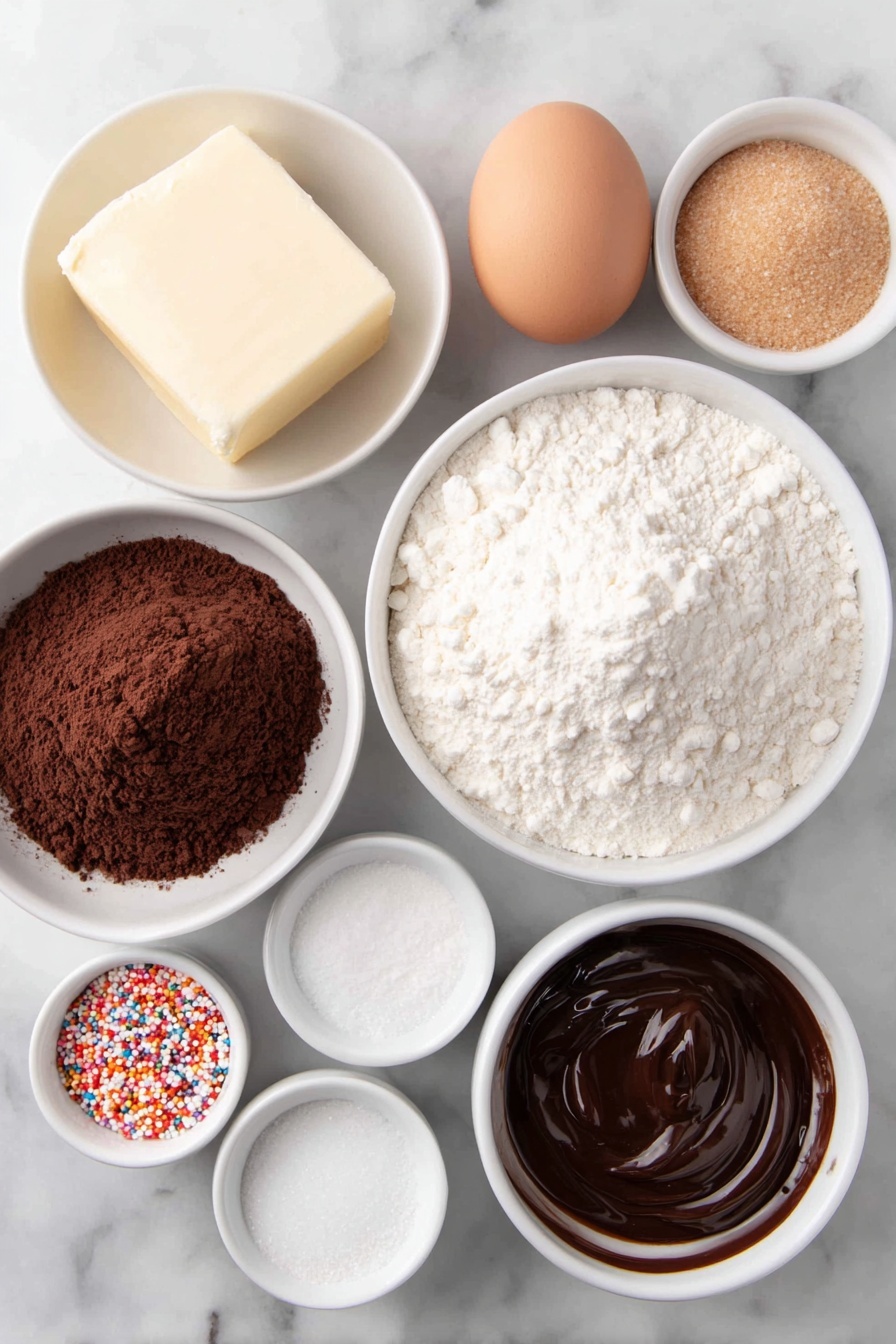 Hot Fudge Sundae Cookies Recipe - Ingredients